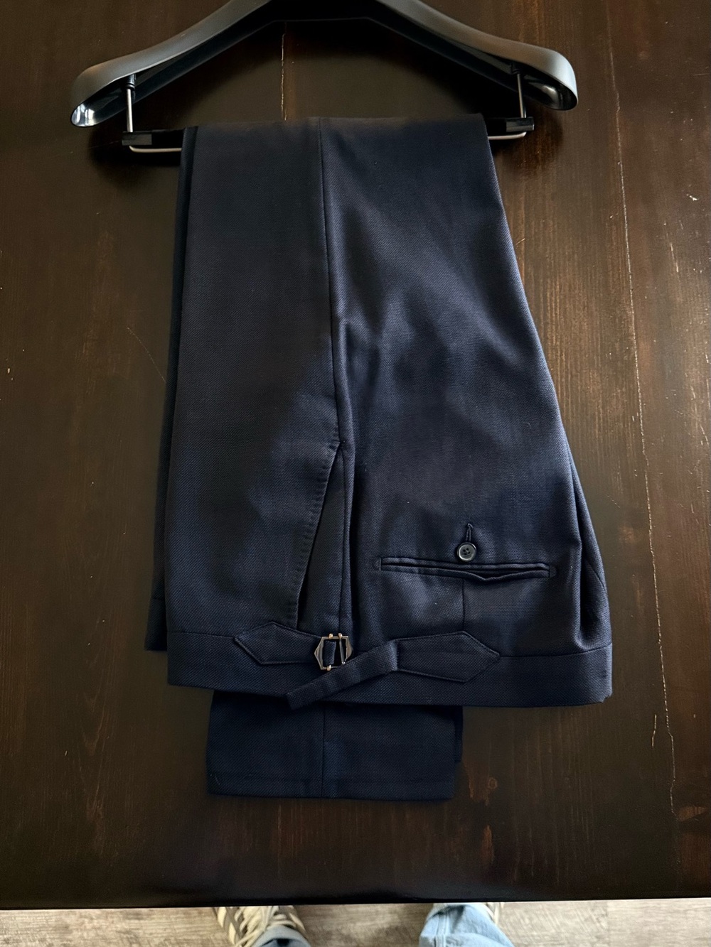 SUITSUPPLY Navy Single Breasted 36S S130 fabric - Picture 6 of 14